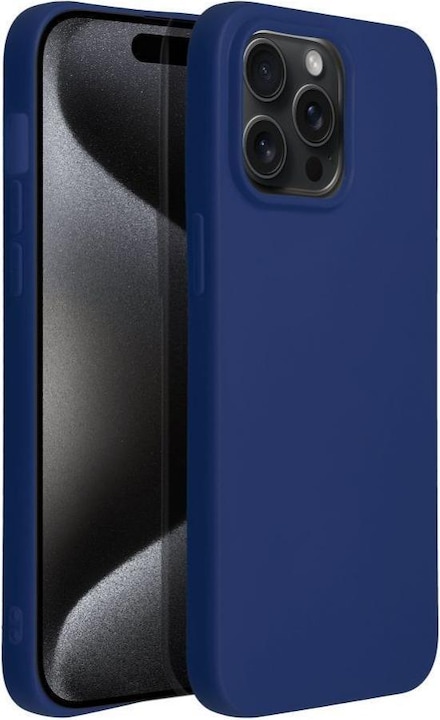 Produktbild Forcell Display OEM SOFT case for IPHONE 15 Pro Max dark blue (Apple iPhone 15 Pro Max)