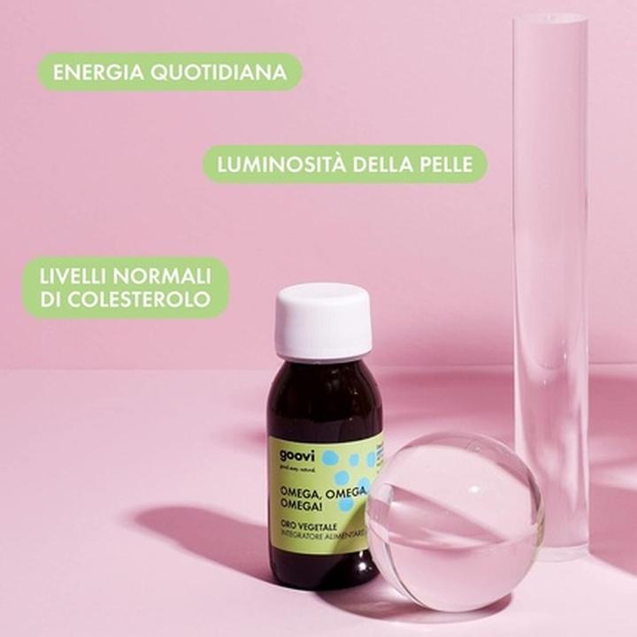 Immagine prodotto Goovi OMEGA OMEGA 3-6-9 oro vegetale italiano liq (1 Pezzo/i, Liquido, 133 g)