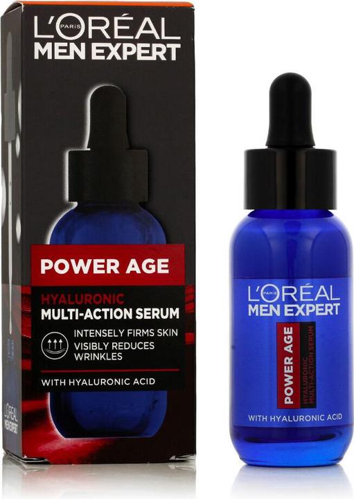 Actual product image L'Oréal Paris Men Expert Power Age Hyaluronic Multi-Action Serum (30 ml)