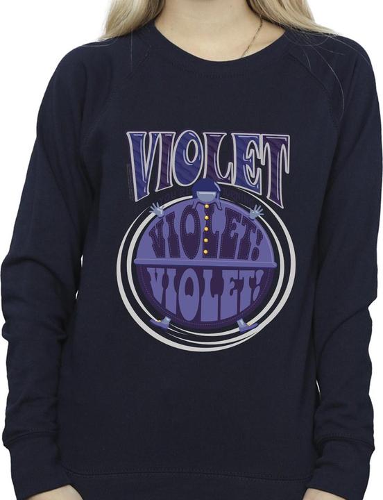 Image du produit Willy Wonka & the Chocolate Factory - Sweat VIOLET TURNING VIOLET - Femme (M)