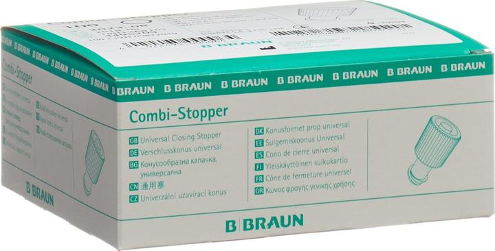 Image du produit Braun Medical Combi cône de fermeture blanc Luer-Lock, 100 pièces