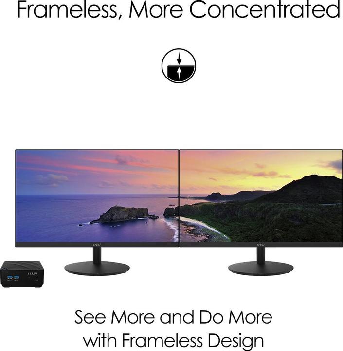 Image du produit MSI Pro MP242 (23.8 pouces) Pixel LCD (1920 x 1080 pixels, 23.80")