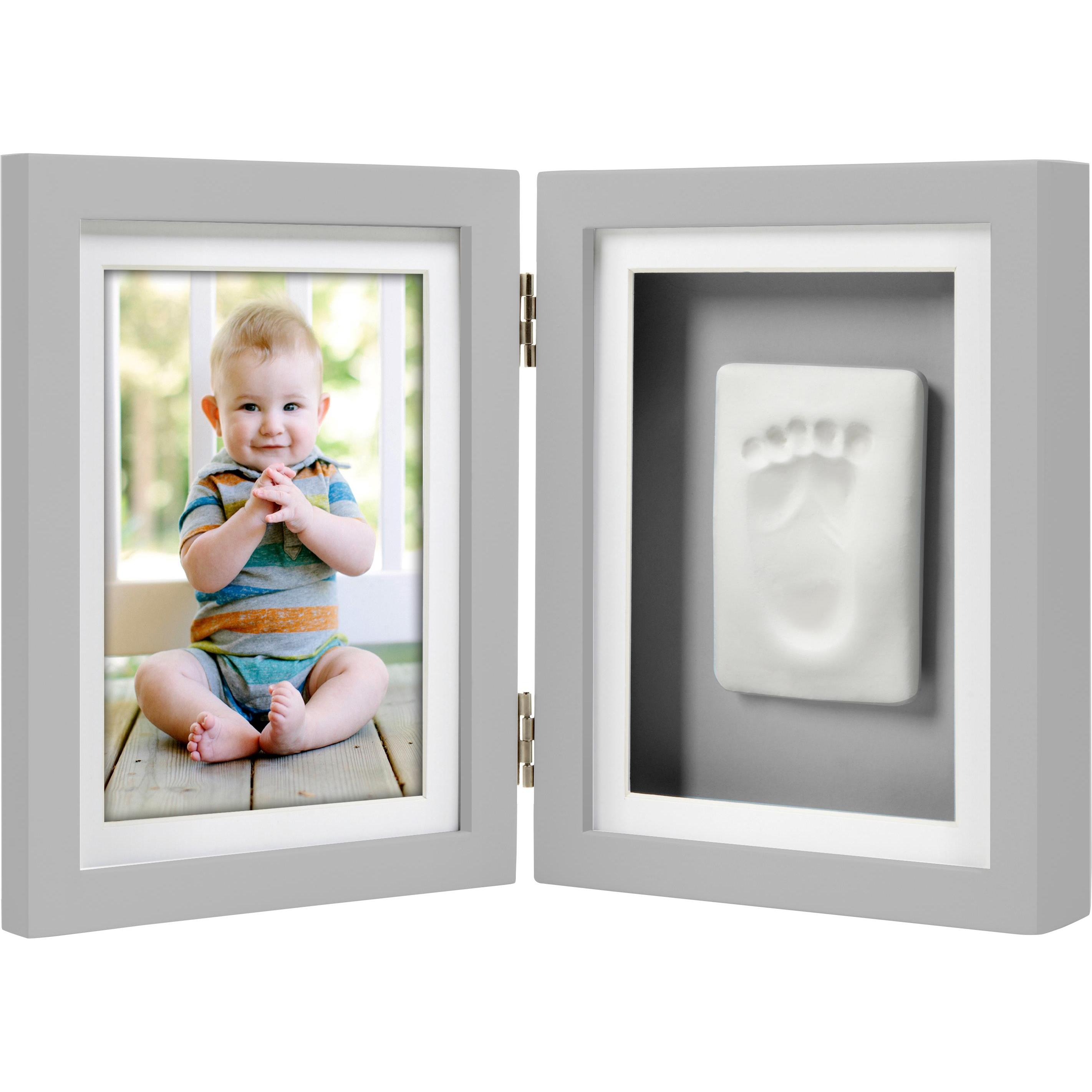 Pearhead, Babyerinnerungen, Tisch Fotorahmen mit 1 Abdruckmaterial