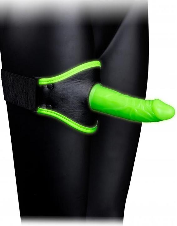 Actual product image Ouch! Thigh Strap-on - Glow in the Dark