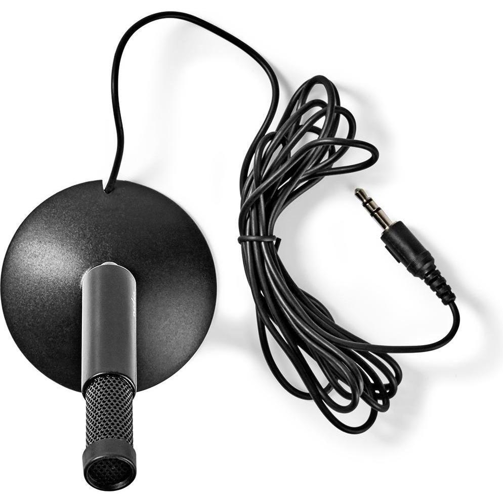 Nedis Microphone for use with: Desktop/Notebook/Smartphone/Tablet Wired 1x 3.5 mm, Mikrofon
