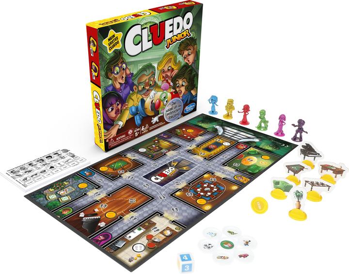 Produktbild Hasbro Gaming Cluedo Junior (Deutsch, 2 - 6 Spieler)