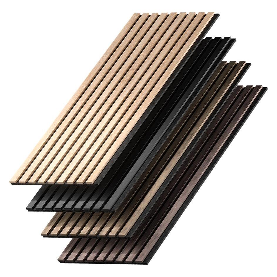 Vicco Akustikpaneel (8 Stk.), Raumakustik, Braun, Schwarz