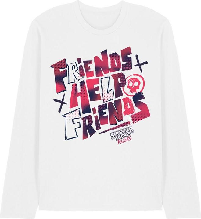 Produktbild Stranger Friends Help TShirt Langärmlig (XL)