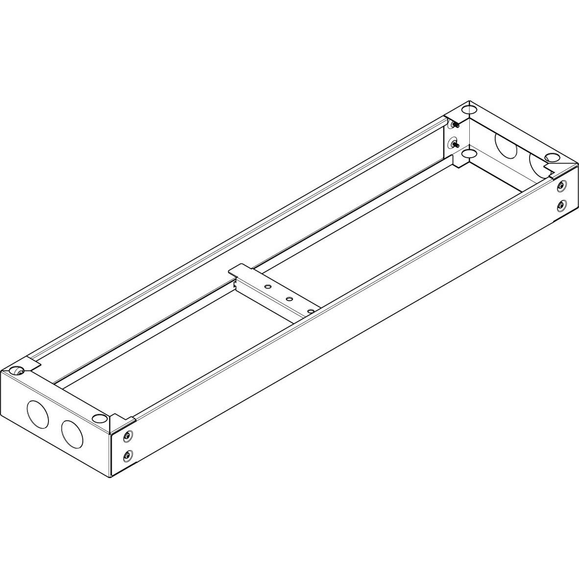 ABN, Verteilerschrank Zubehör, Standsockel UF409 1090x90x280 RAL7022