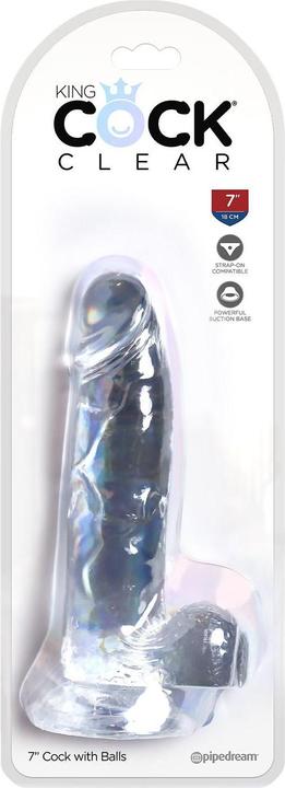 Actual product image Doc Johnson Cock With Balls