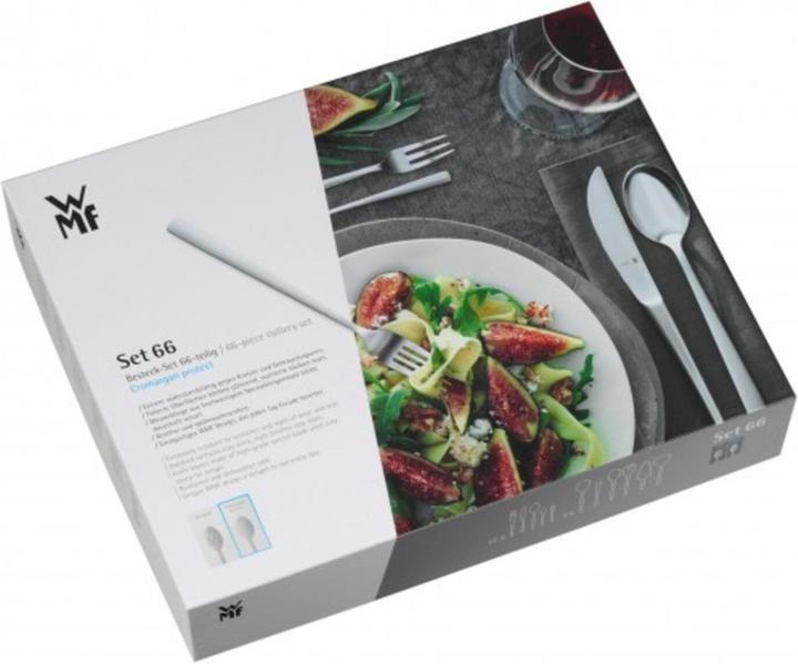 Produktbild WMF Besteckset 66-tlg. ATIC silberfarben (66 Stk., Besteck Set)