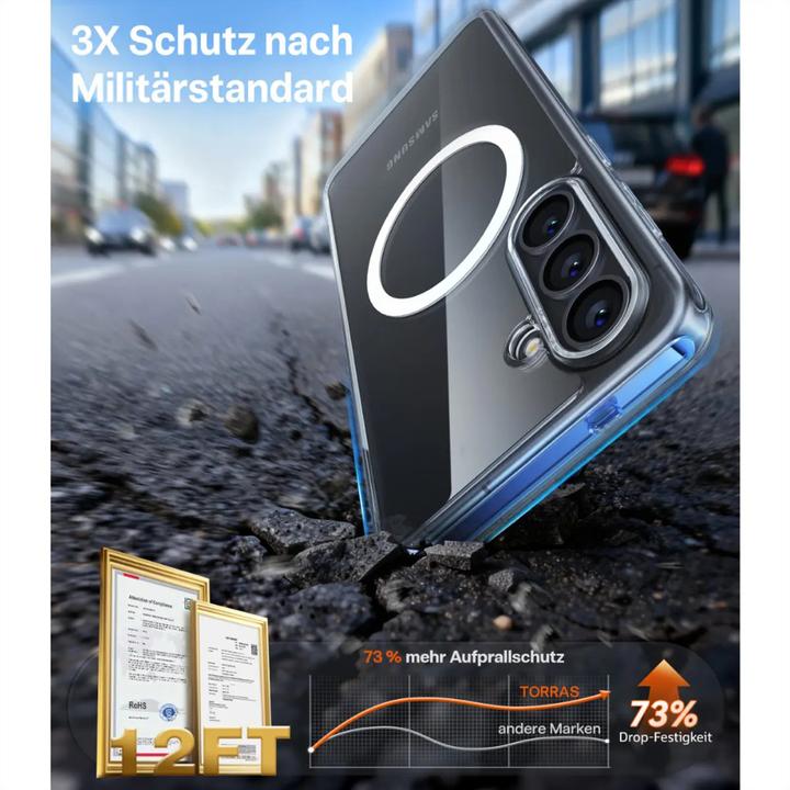 Produktbild Torras - Guardian Magnetic Series - Samsung Galaxy S26 - Clear (Samsung Galaxy S26)