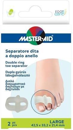 Foot Care FOOTCARE Fingertrenner Doppelring gross (Fussbad)