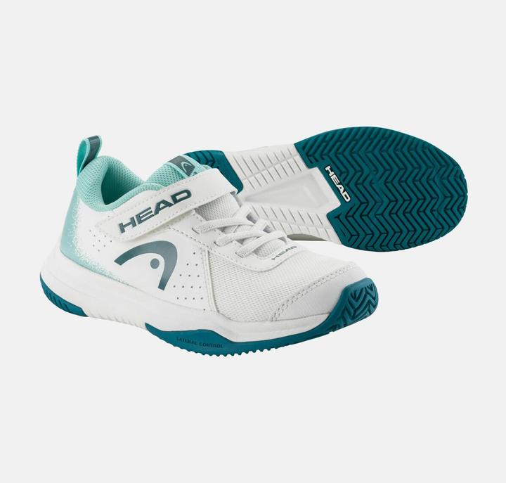 Produktbild Head Sprint Velcro 4.0 White/Turquoise Junior (32)