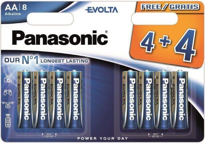 Image du produit Panasonic Evolta AA (8 pcs, AA)