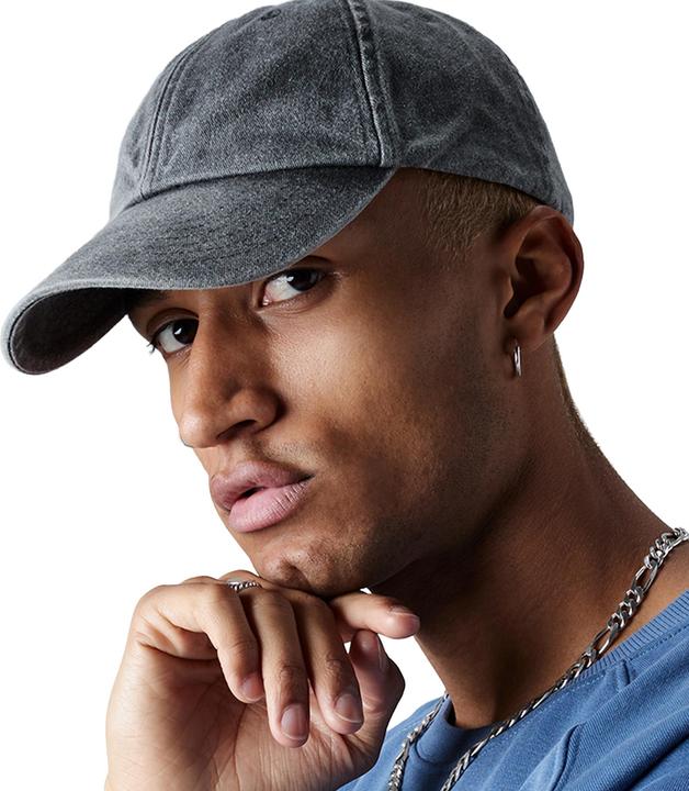 Actual product image Beechfield Vintage Washed 5 Panel Relaxed Fit Baseball Cap (One size)