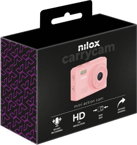Actual product image Nilox Mini Action Cam Pink (30p)