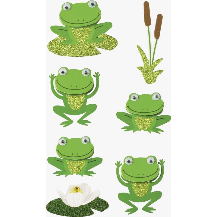 Produktbild Heyda Frösche Mix (8 Sticker)