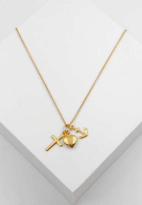 Produktbild Muau Glaube Liebe Hoffnung (Weissgold, Rotgold oder Silber, Gelbgold)