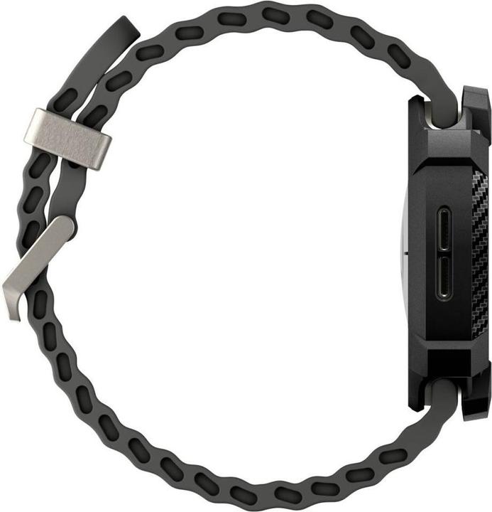 Productafbeelding Spigen Rugged Armor Case für Samsung Galaxy Watch 8 40 mm – Mattschwarz