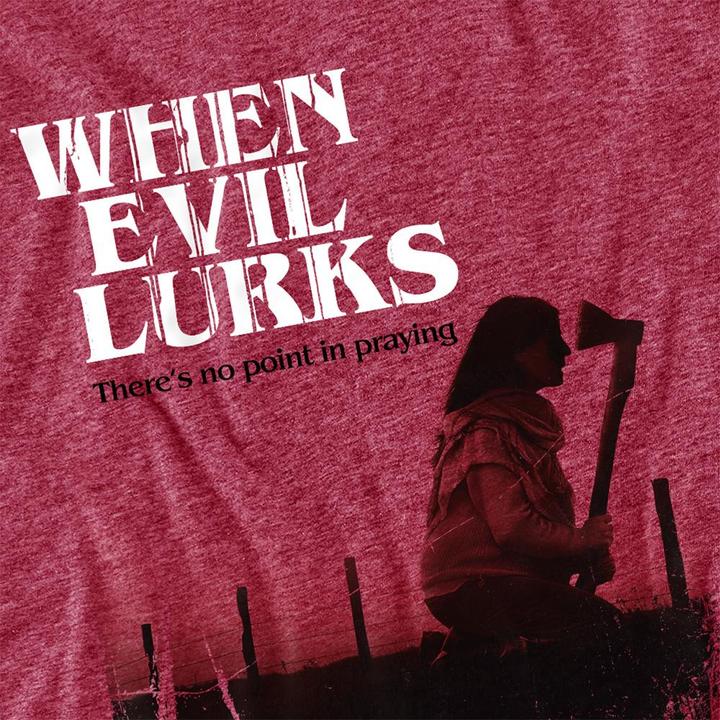 Produktbild When Evil Lurks TShirt meliert (L)