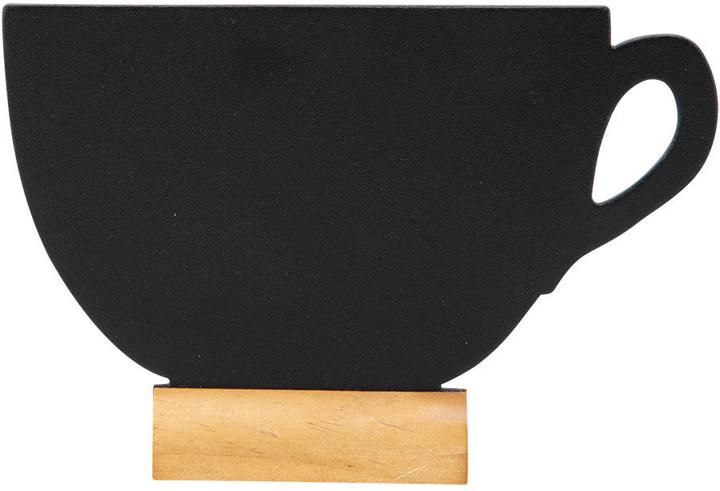 Image du produit Securit Tischkreidetafel Silh. 3x MiniTasse (Tableau noir, 9 x 13,5 x 2 cm)