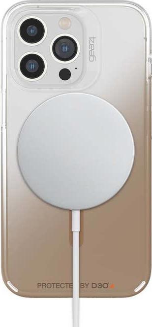 ZAGG Gear4 Milan Snap – Cover Per IPhone 13 Pro Trasparente E Rosa – Protezione Cadute Fino A 4 Metri Con Tecnologia D3O
