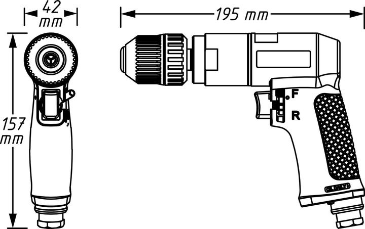 Produktbild HAZET Bohrmaschine 9030N-1