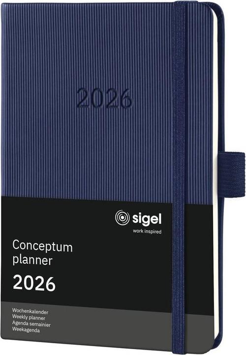 Immagine prodotto Sigel Calendario settimanale (A6, 1 settimana / 2 pagine)