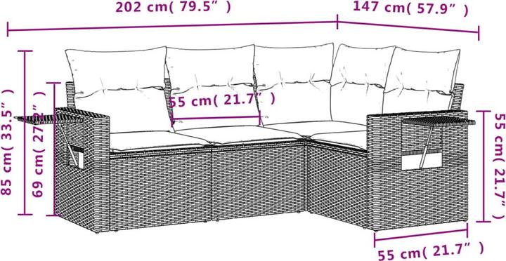 Actual product image vidaXL Reagan