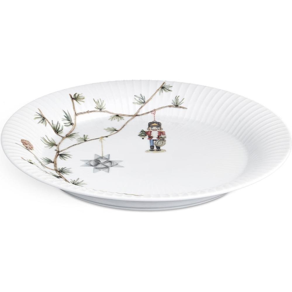 Kähler Hammershoi Jul Weihnachtsteller, Teller, Weiss