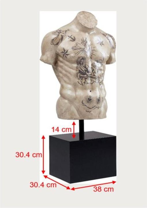 Produktbild Kare Design Deko Objekt Torso Tattoo