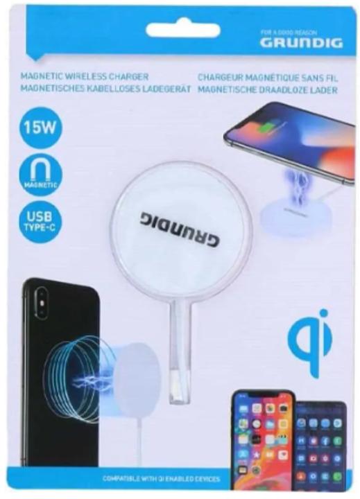 Produktbild Grundig Wireless charger magnetic 15W (15 W)