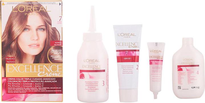 Produktbild L'Oréal Paris EXCELLENCE Creme tinte #7 rubio (Blond)