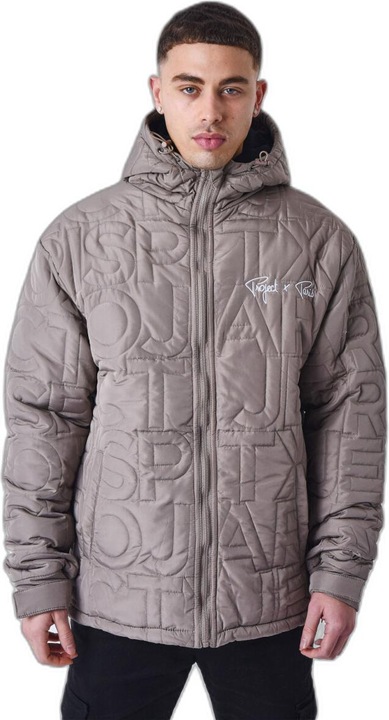 Actual product image Project X Paris hooded puffer jacket (L)