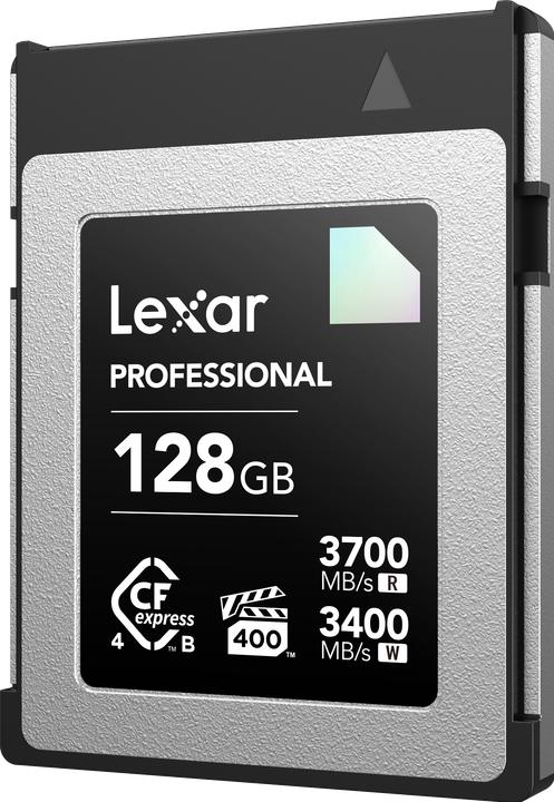 Produktbild Lexar CFexpress PRO 4.0 Type B DIAMOND Series 128GB - R3700/W3400MB/s - VPG400 (128 GB, CFexpress Typ B)