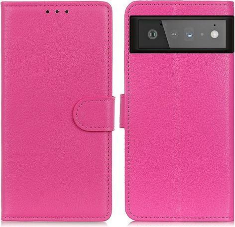 Actual product image Cover-Discount Google Pixel 6 - leather case cover pink (Google Pixel 6)