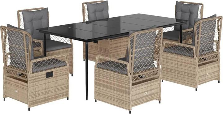 Produktbild vidaXL Garten Essgruppe (200 x 100 x 74 cm)