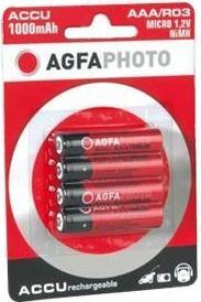 Actual product image AGFAPHOTO Accu HR03 900 mAh (4 pcs., AAA, 900 mAh)