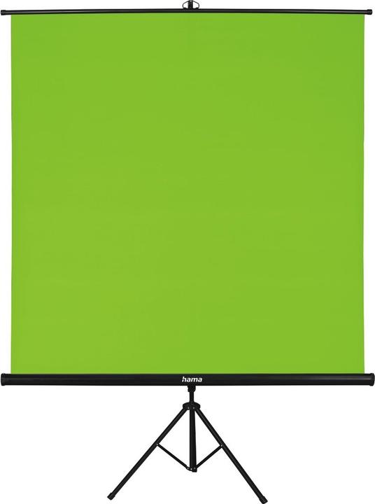Hama Green Screen Hintergrund mit Stativ, 180 x 180 cm, 2in1 (180 cm, 270 cm)