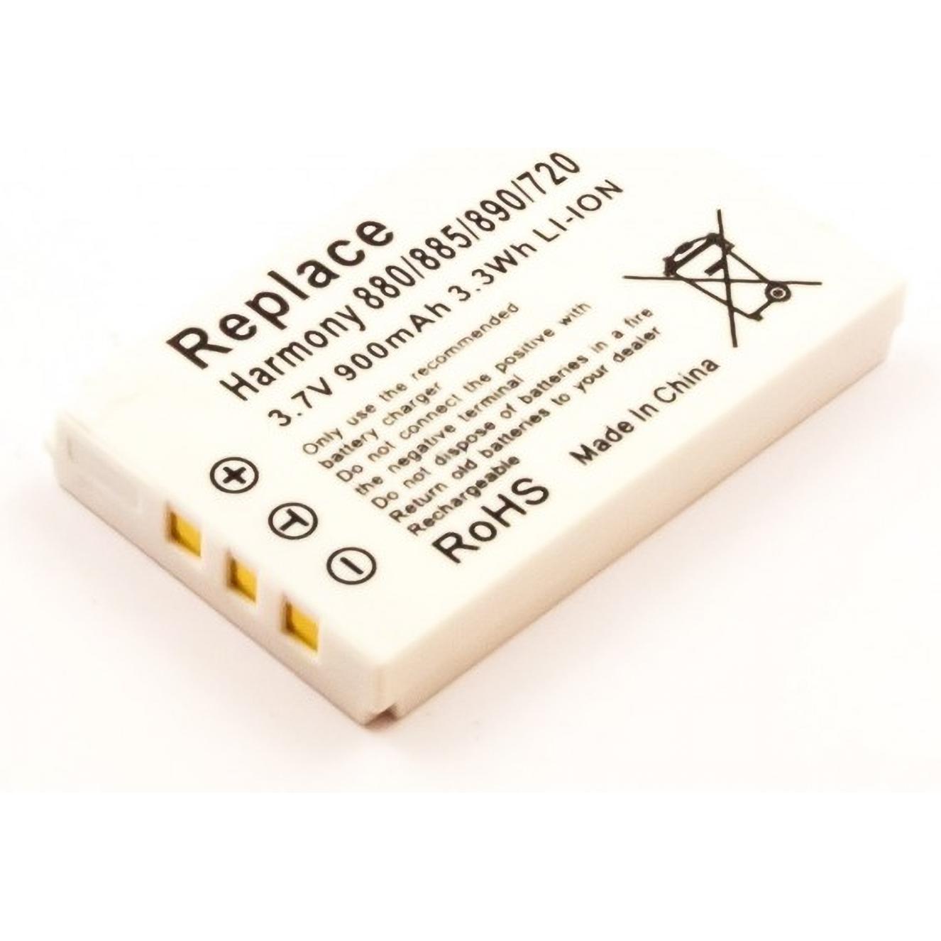 AGI 13369 - Akku - Weiss - Lithium-Ion (Li-Ion) - 900 mAh - 3,7 V - LOGITECH 190304-0 (1 Stk., Gerätespezifisch, 900 mAh...