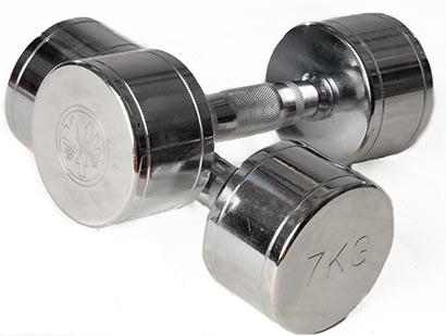 Produktbild Oliver B. Chromhantelpaar