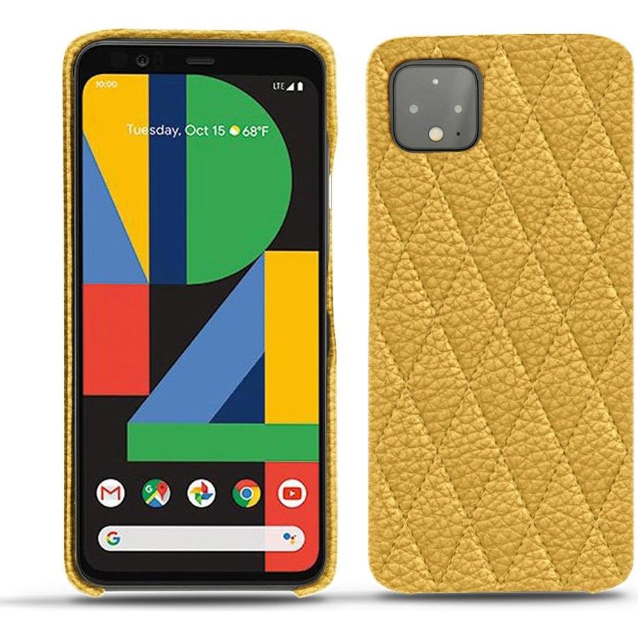 Noreve Lederschutzhülle (Google Pixel 4 XL), Smartphone Hülle, Orange