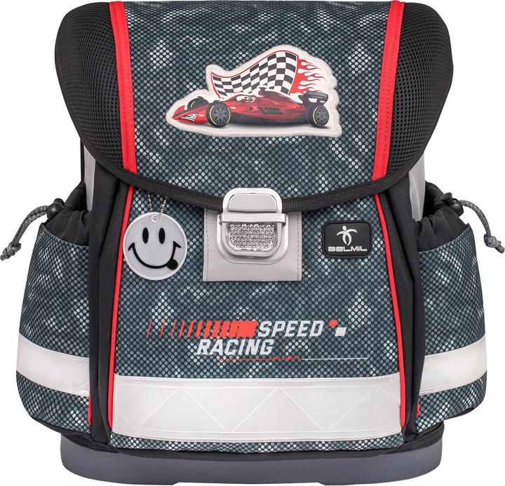 Produktbild Belmil CLASSY Schulrucksack 4-teiliges-Set Red Dots (19 l)