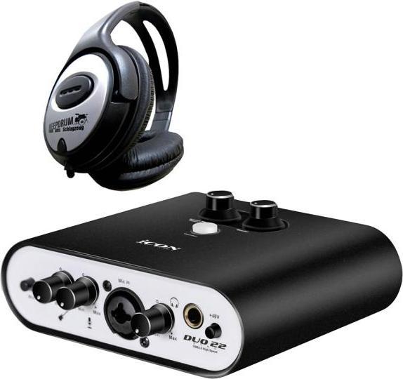 Icon Duo22 Dyna USB audio interface with headphones (USB)