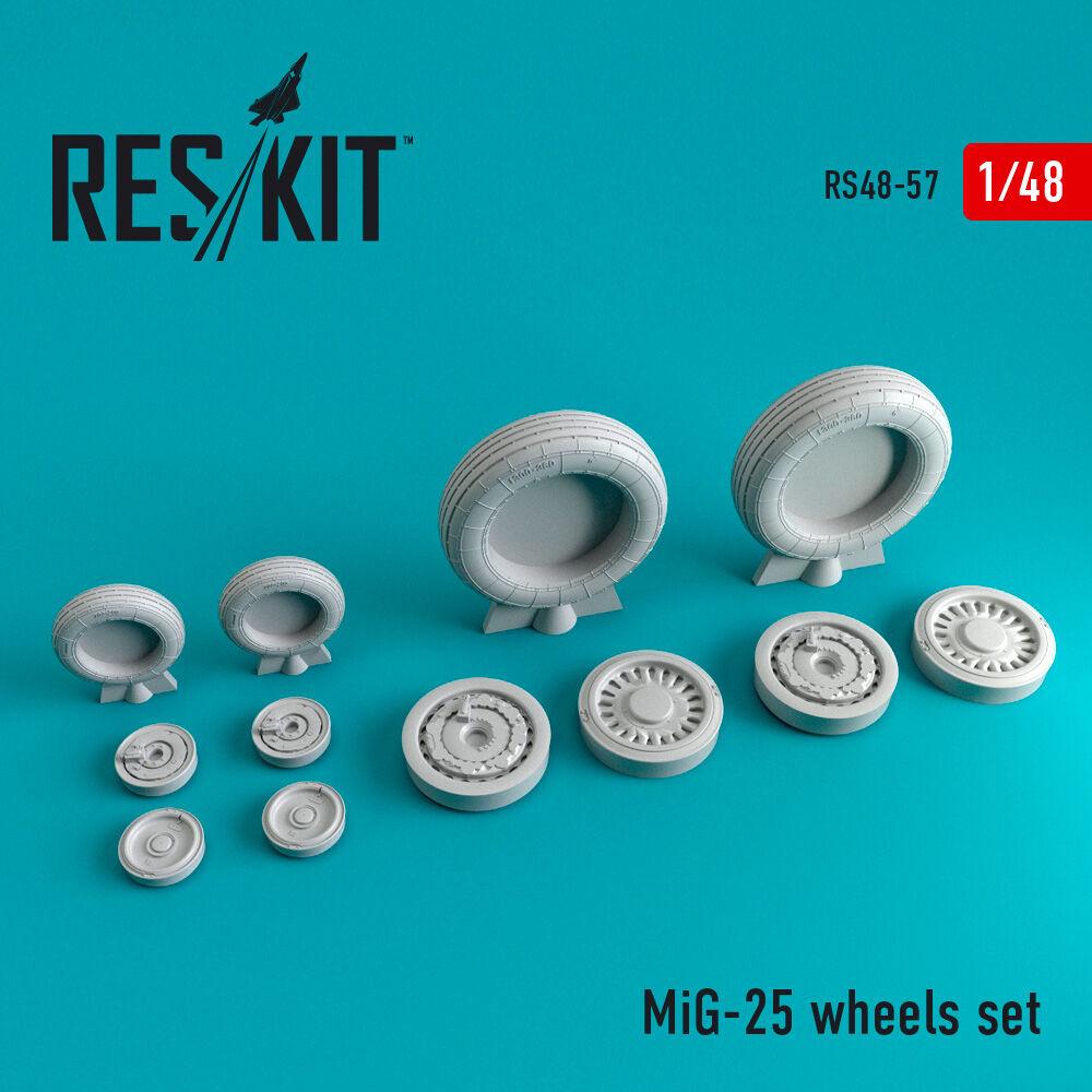 ResKit MiG-25 (weighted) wheels set