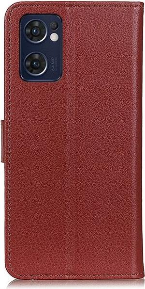 Image du produit MU Classic Série de couvertures de livre en cuir Litchi (OPPO Reno7 Z 5G)