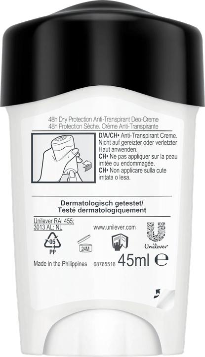 Actual product image Rexona maximum protection (Crème, 45 ml)