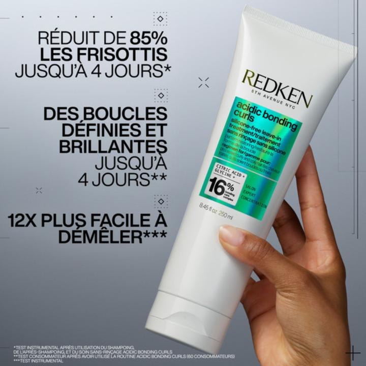 Image du produit Redken Traitement sans rinçage des boucles de liaison acide (250 ml)
