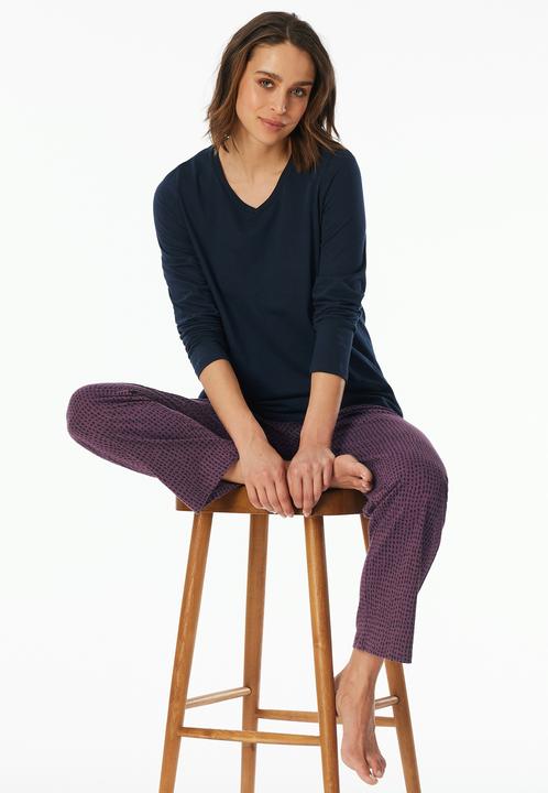 Produktbild Uncover by Schiesser - Nightwear - Schlafanzug (44 Blau) (44)